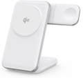 Premium MagCold 01 3-in-1 Qi2 25W Magnetic Wireless Charger Stand Foldable Desk Fast Charging Station Wholesale OEM/ODM